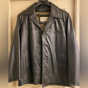 Wilson Bull Hide Leather Jacket w/removable insulated liner. Size L